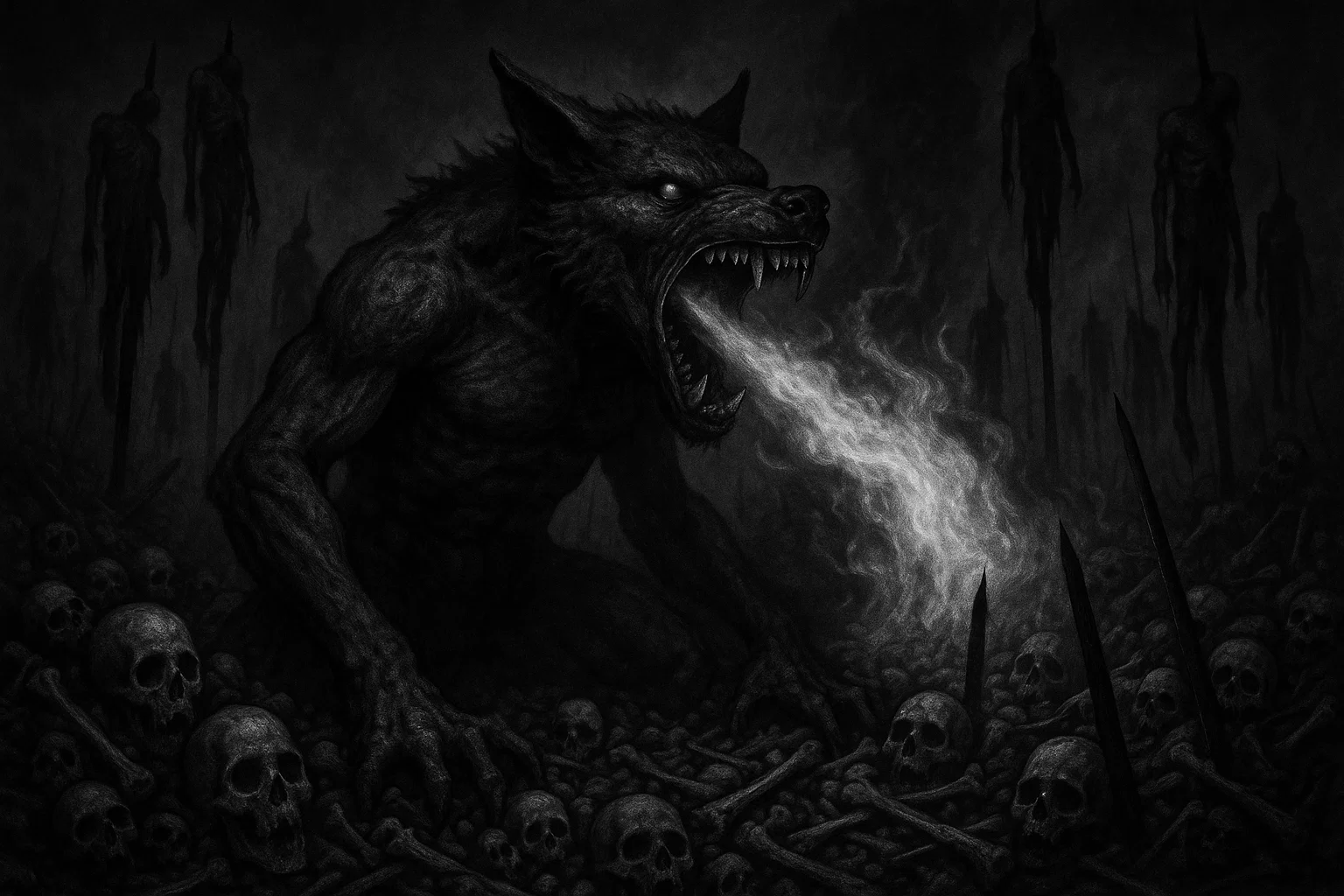 Amon: The Wolf-Headed Marquis of Hell