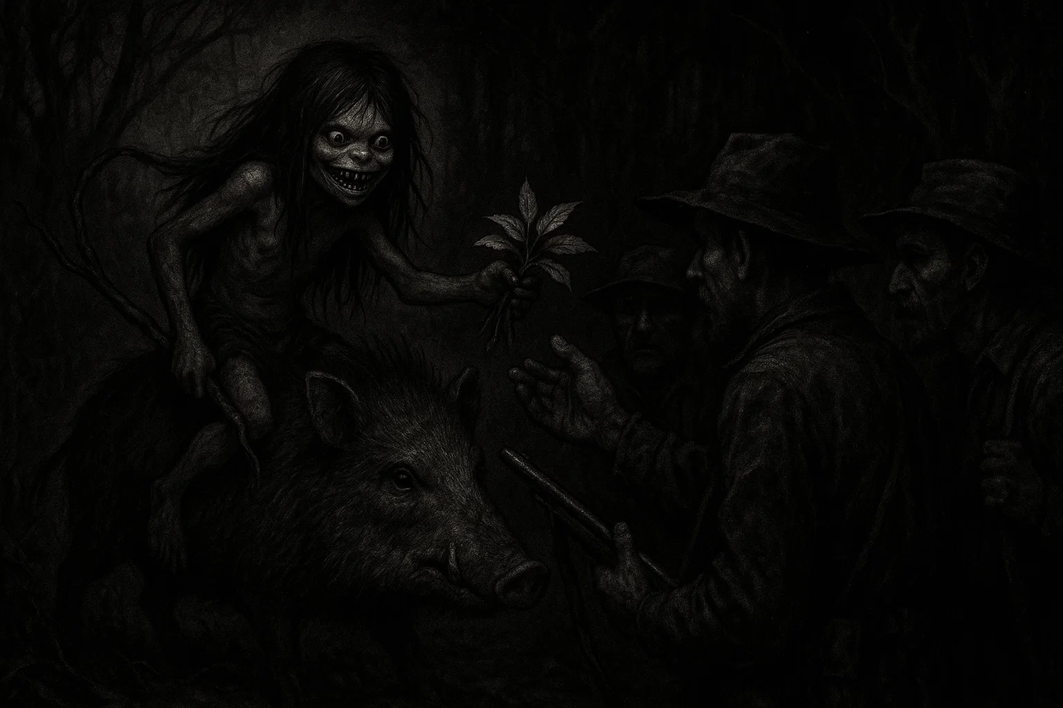 Caipora forest cryptid brazil