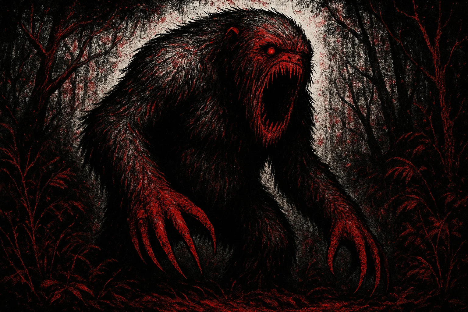 Mapinguari cryptid Amazon