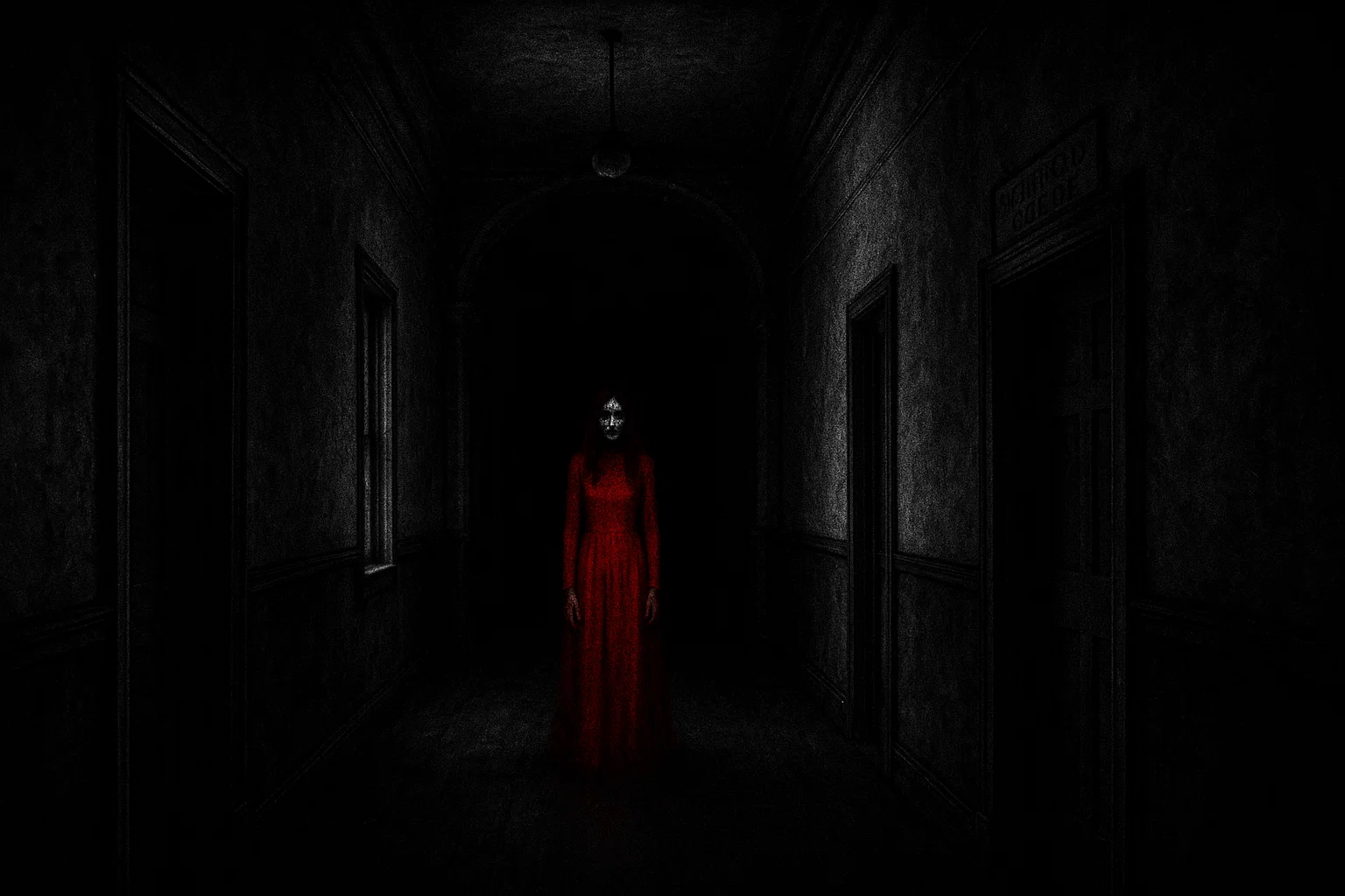 Red Lady of Huntington College ghost