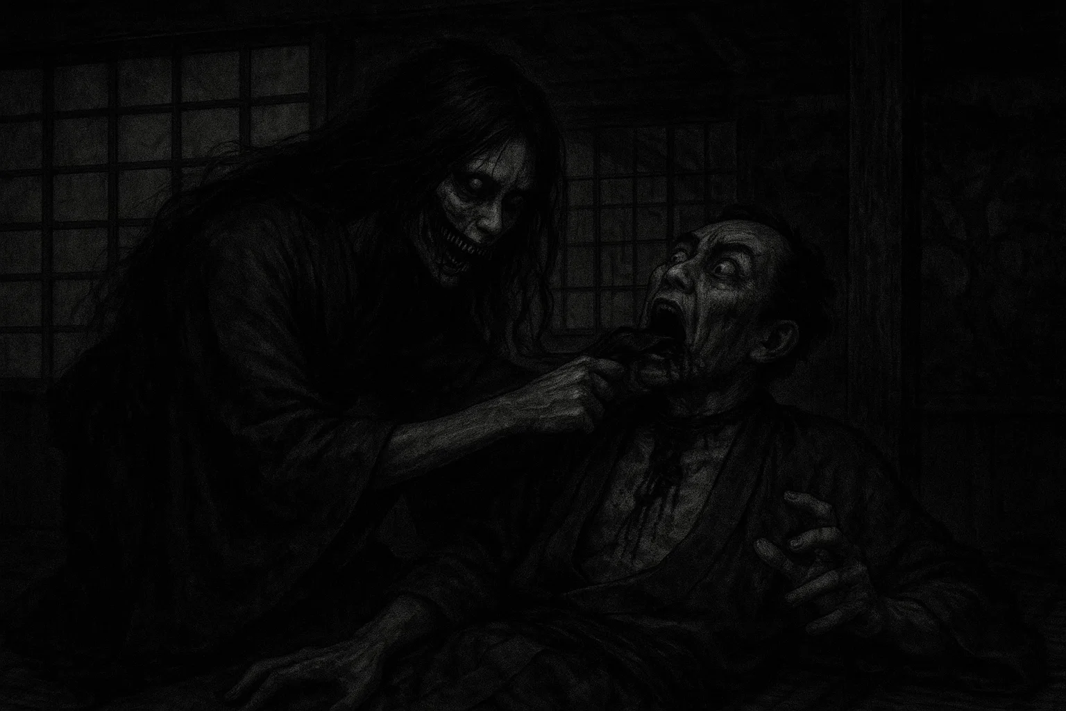 Slit-Mouthed Woman ghost horror story