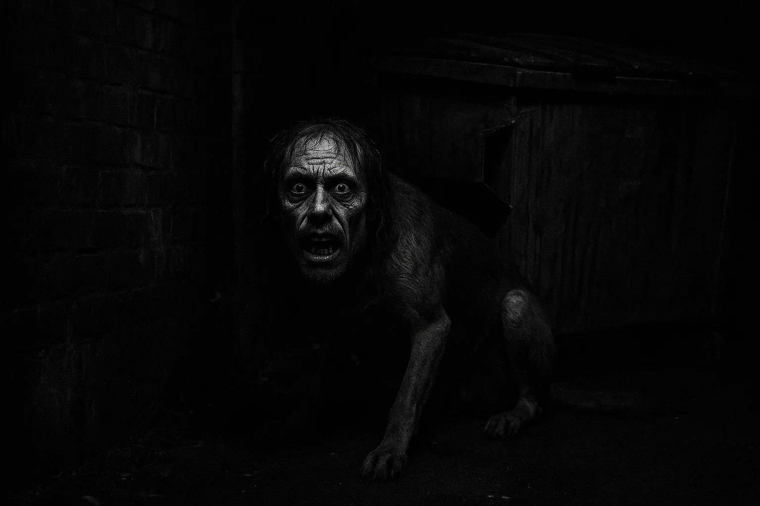 Jinmenken Japanese Urban Legend Monster