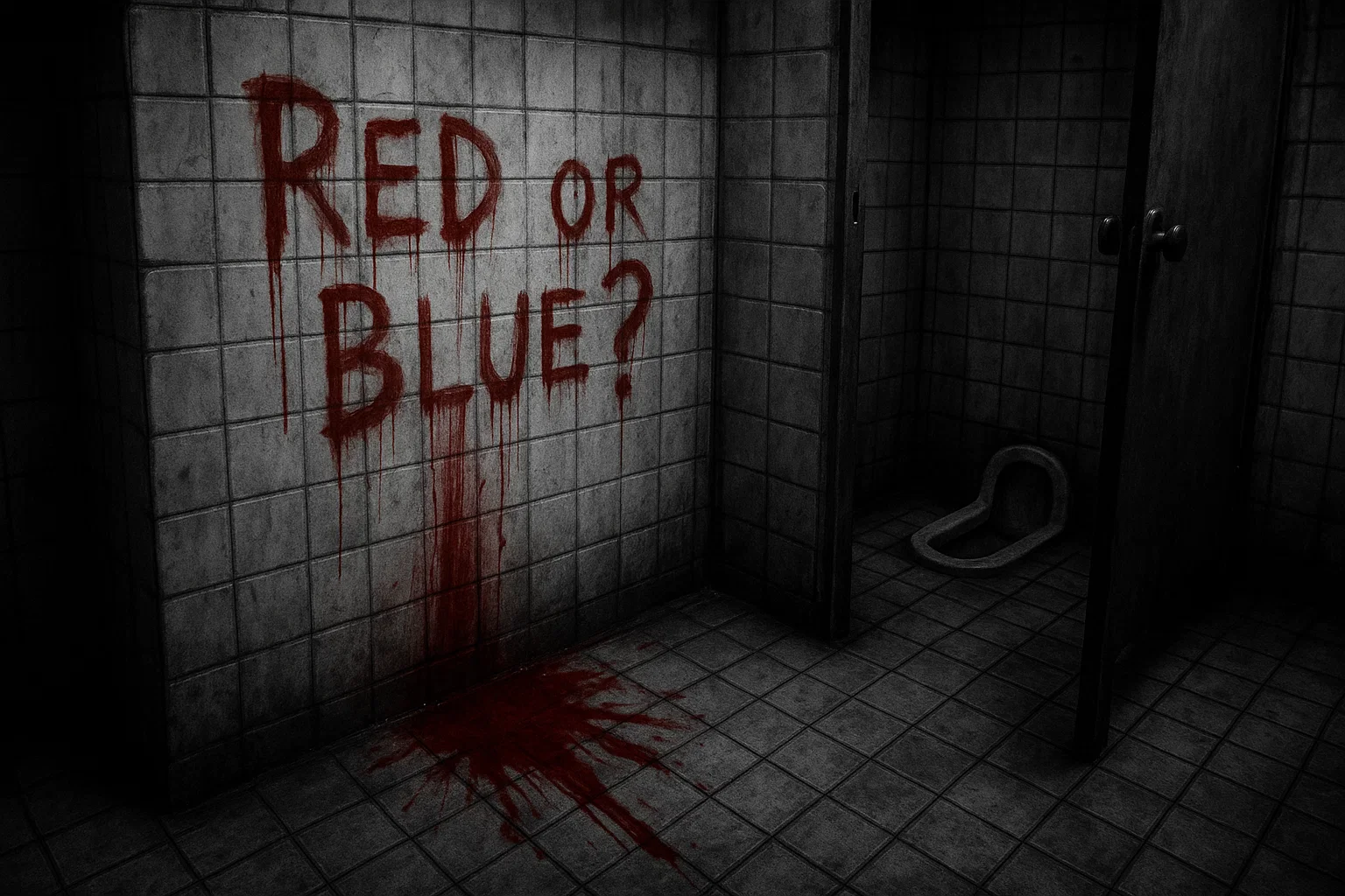 Red or Blue? Horror Story