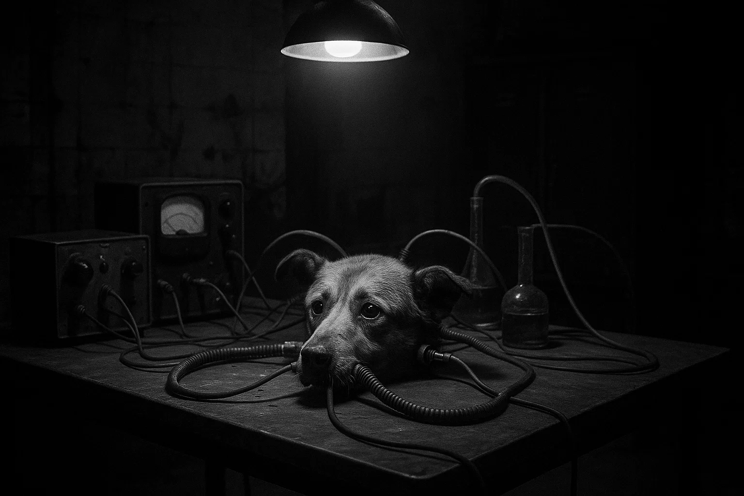 dog head experiment