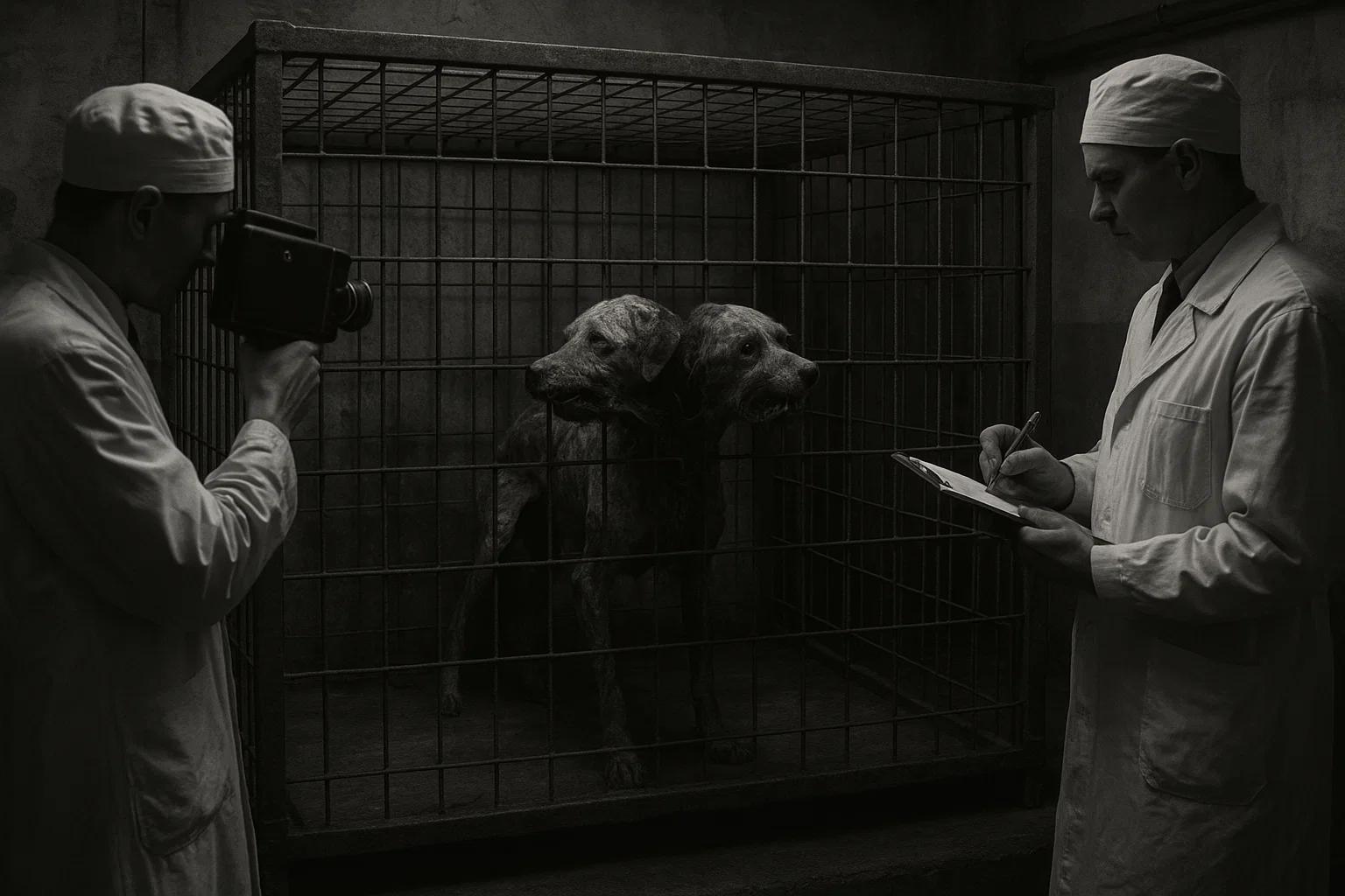 two-headed dogs experiment