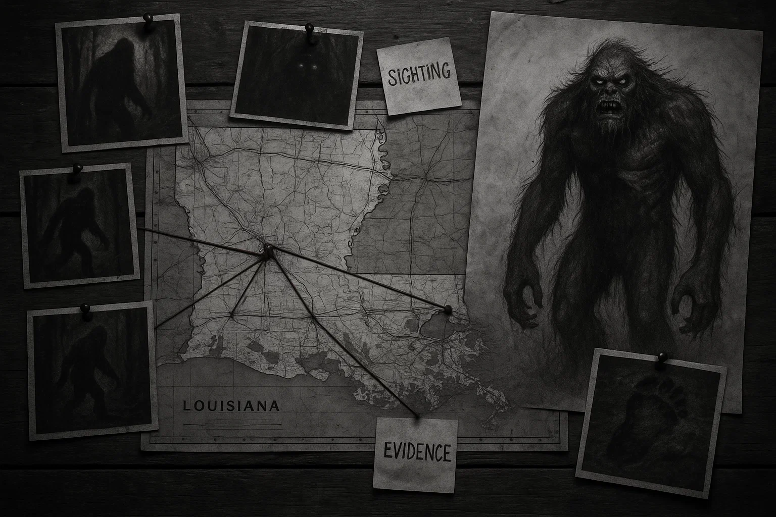 Louisiana Bigfoot Sightings