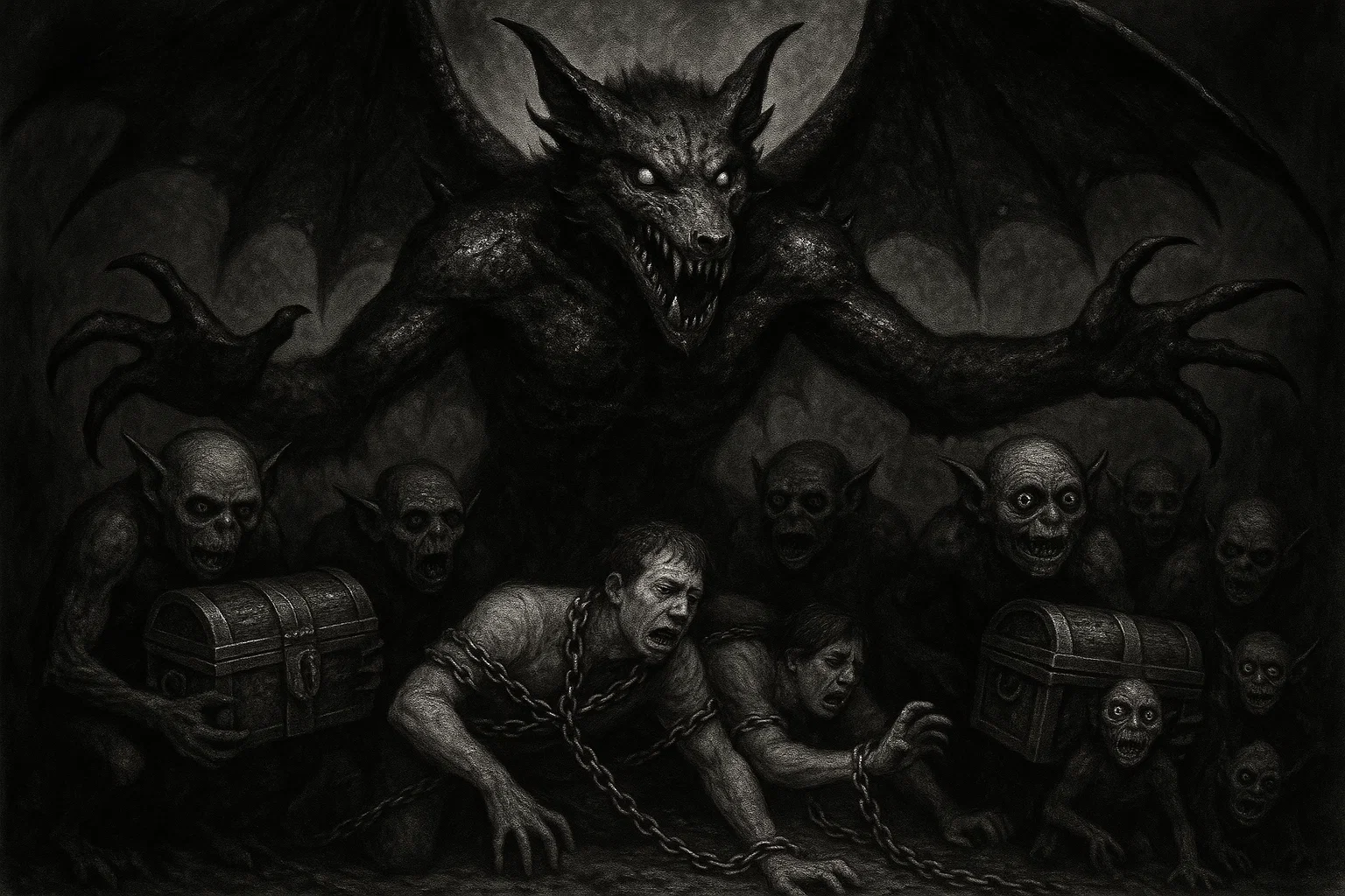 Mammon demon of greed