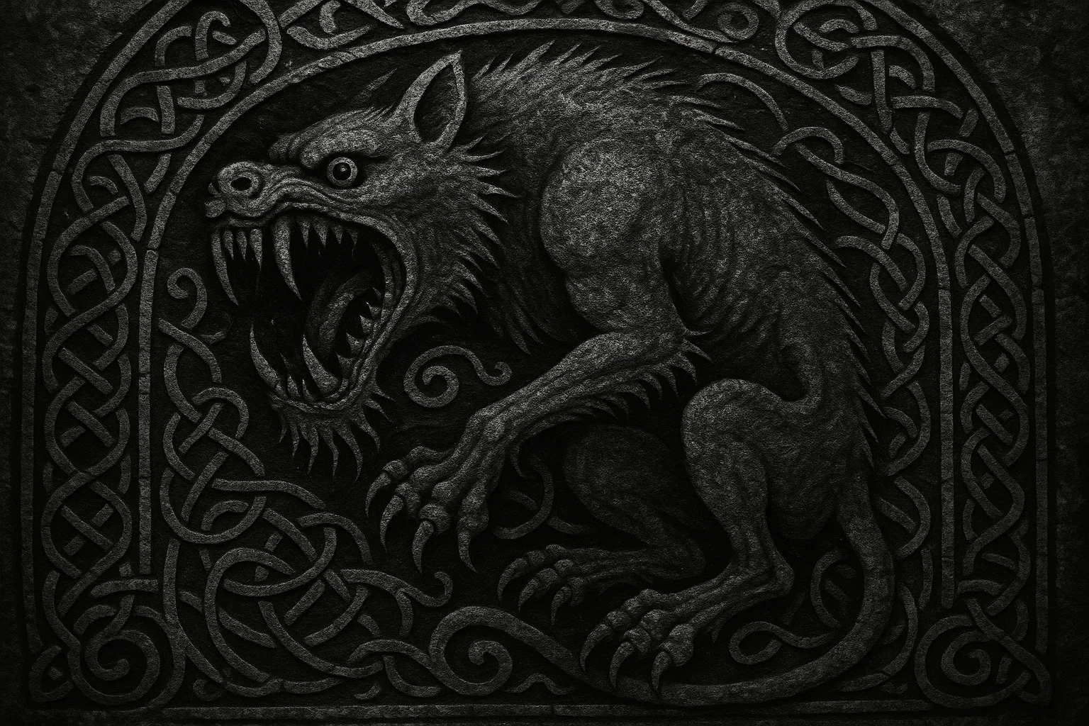 Fenrir nordic monster