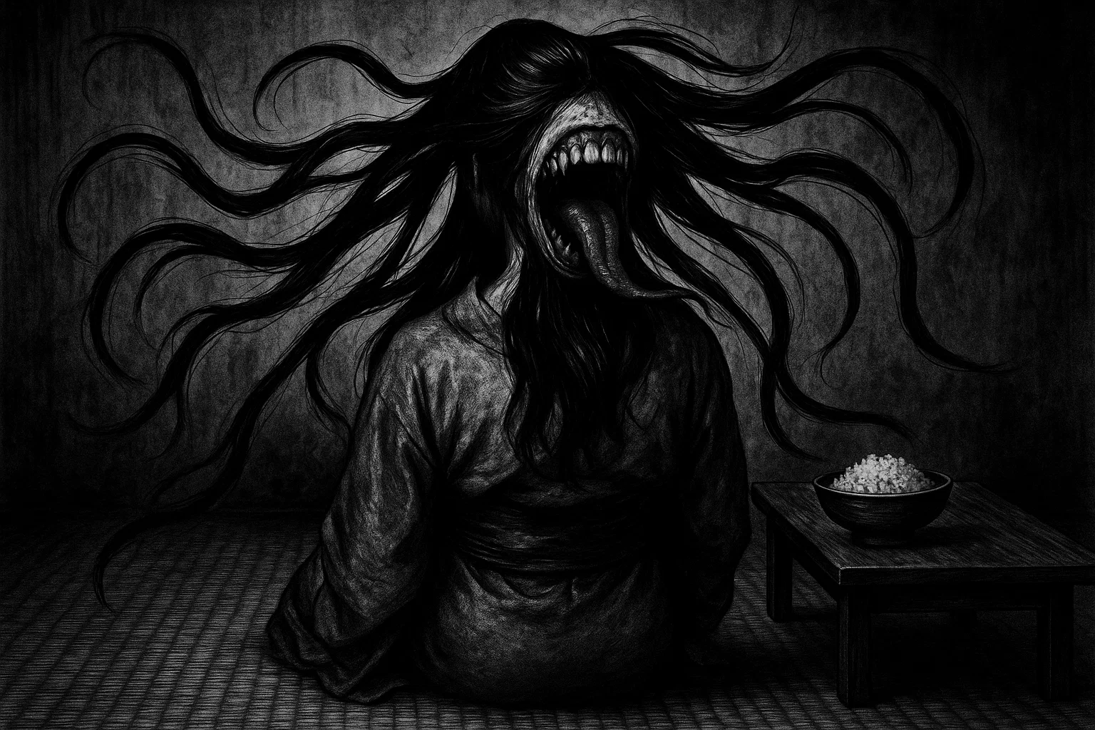 Futakuchi-onna Japanese monster