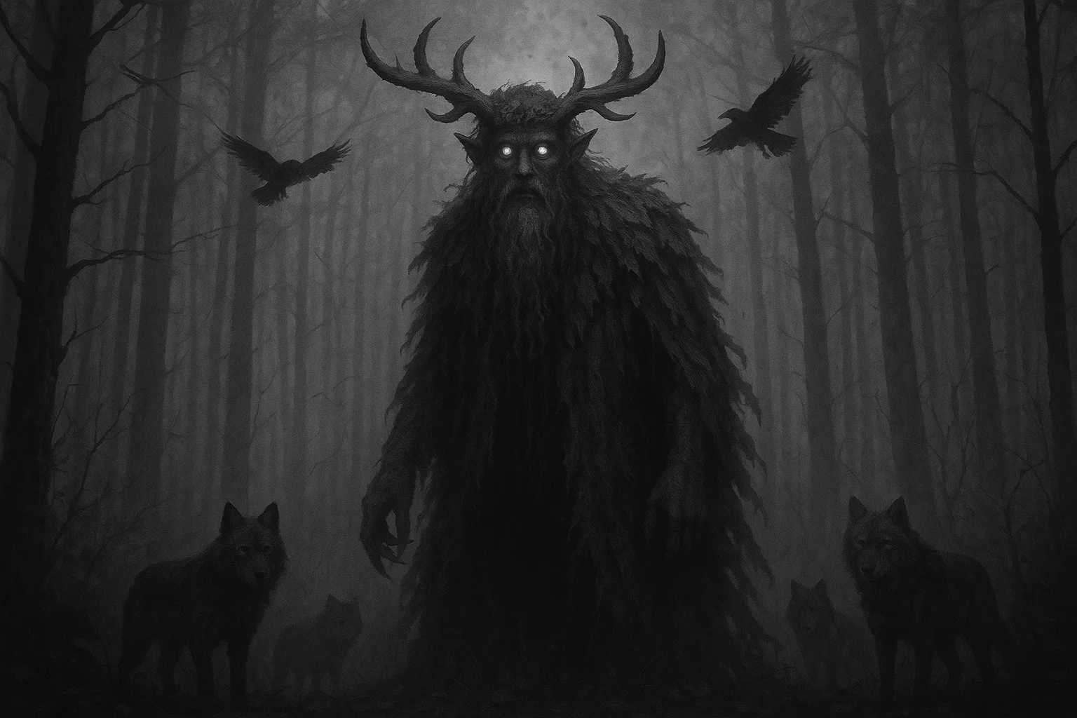 Leshy slavic monster