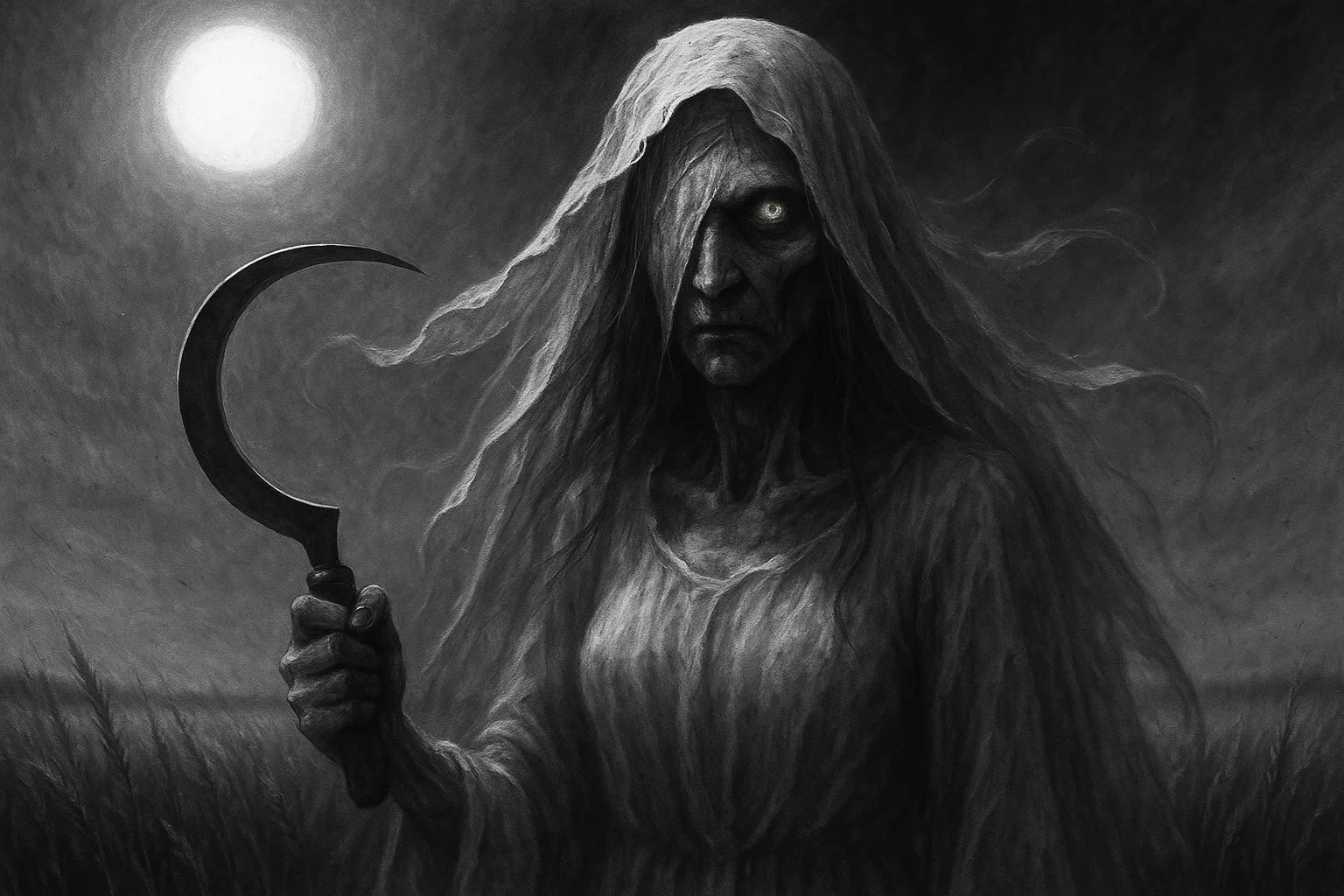 Poludnitsa slavic witch