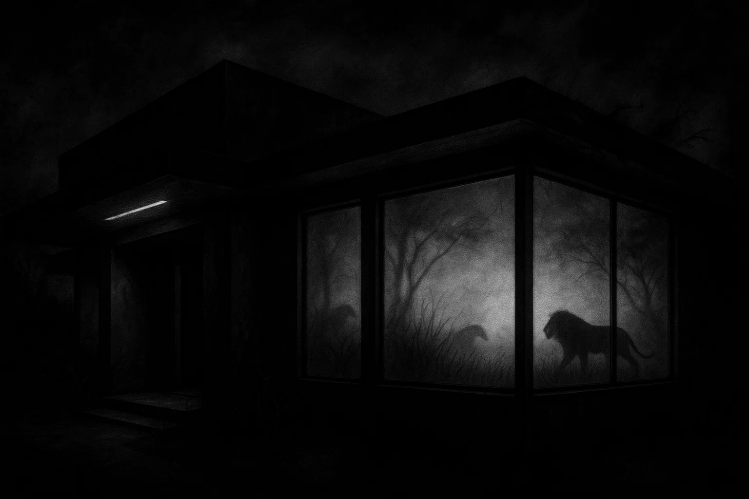 The Veldt Short Horror Story house view