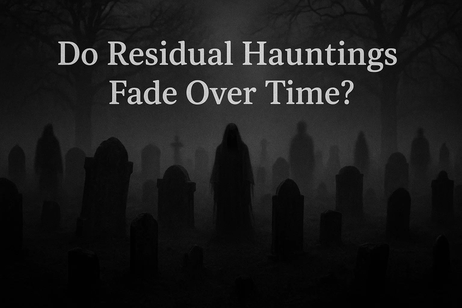 residual hauntings fade over time