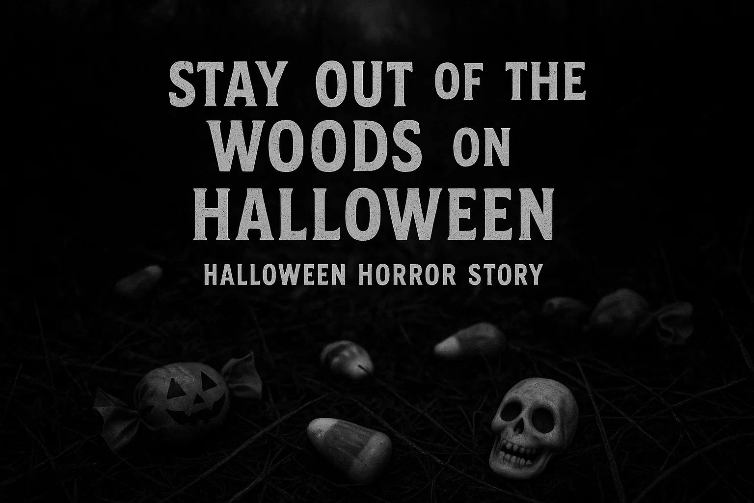 Stay Out of the Woods on Halloween