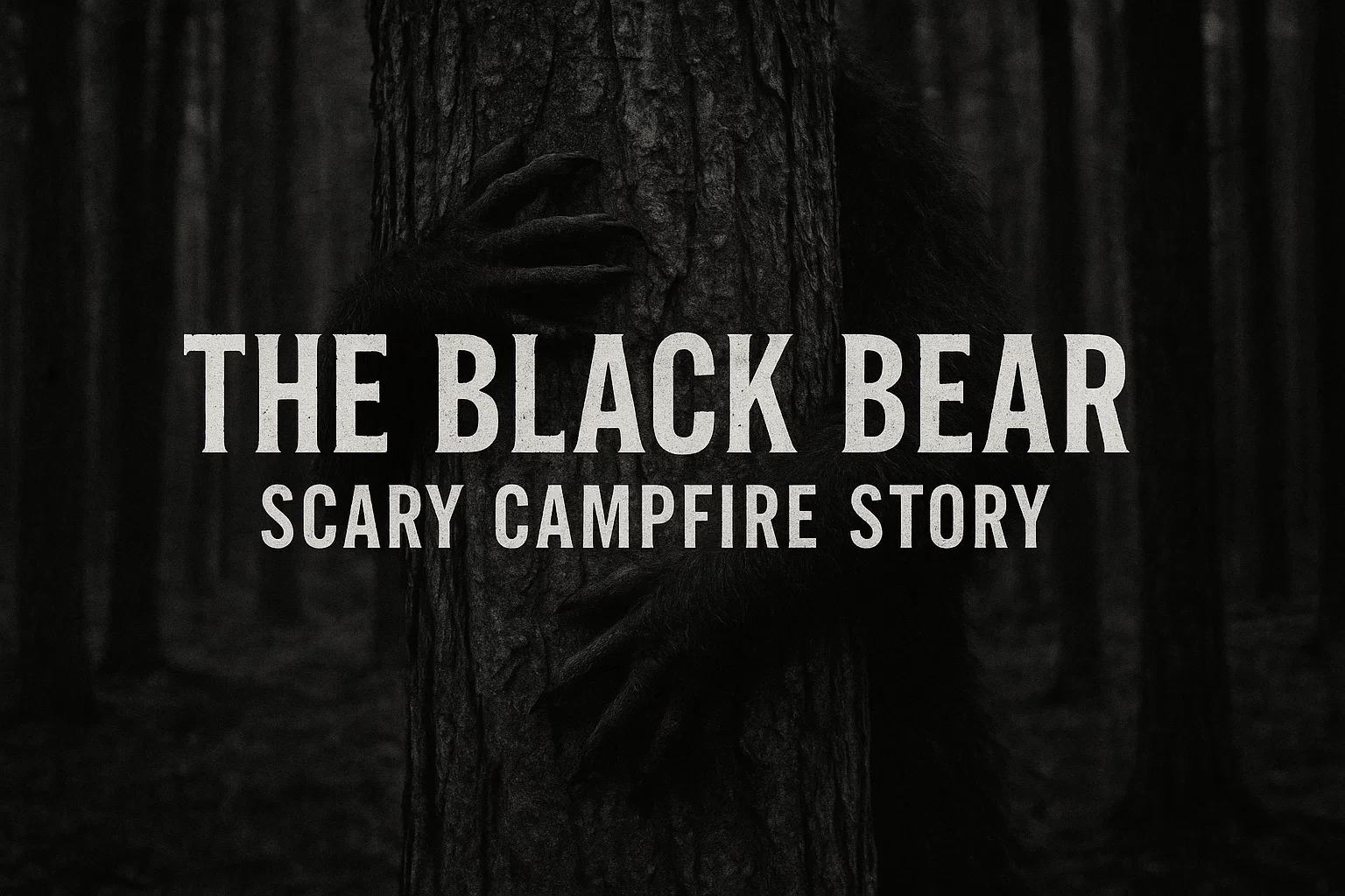 The Black Bear | Scary Campfire Story
