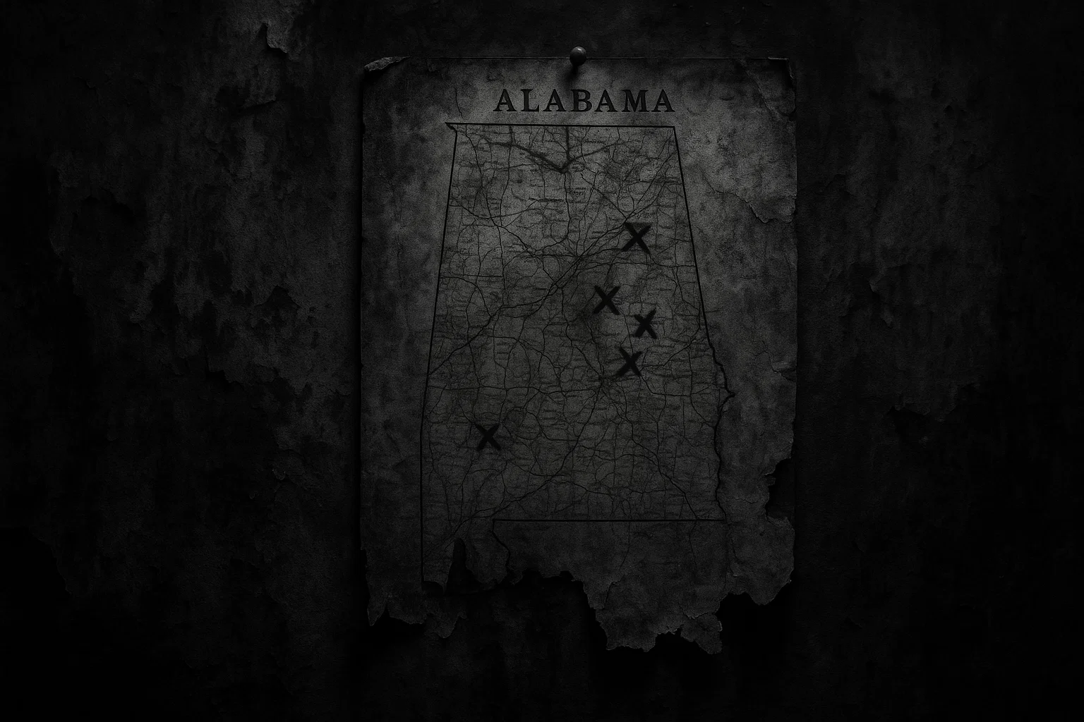 list of all haunted places in Alabama