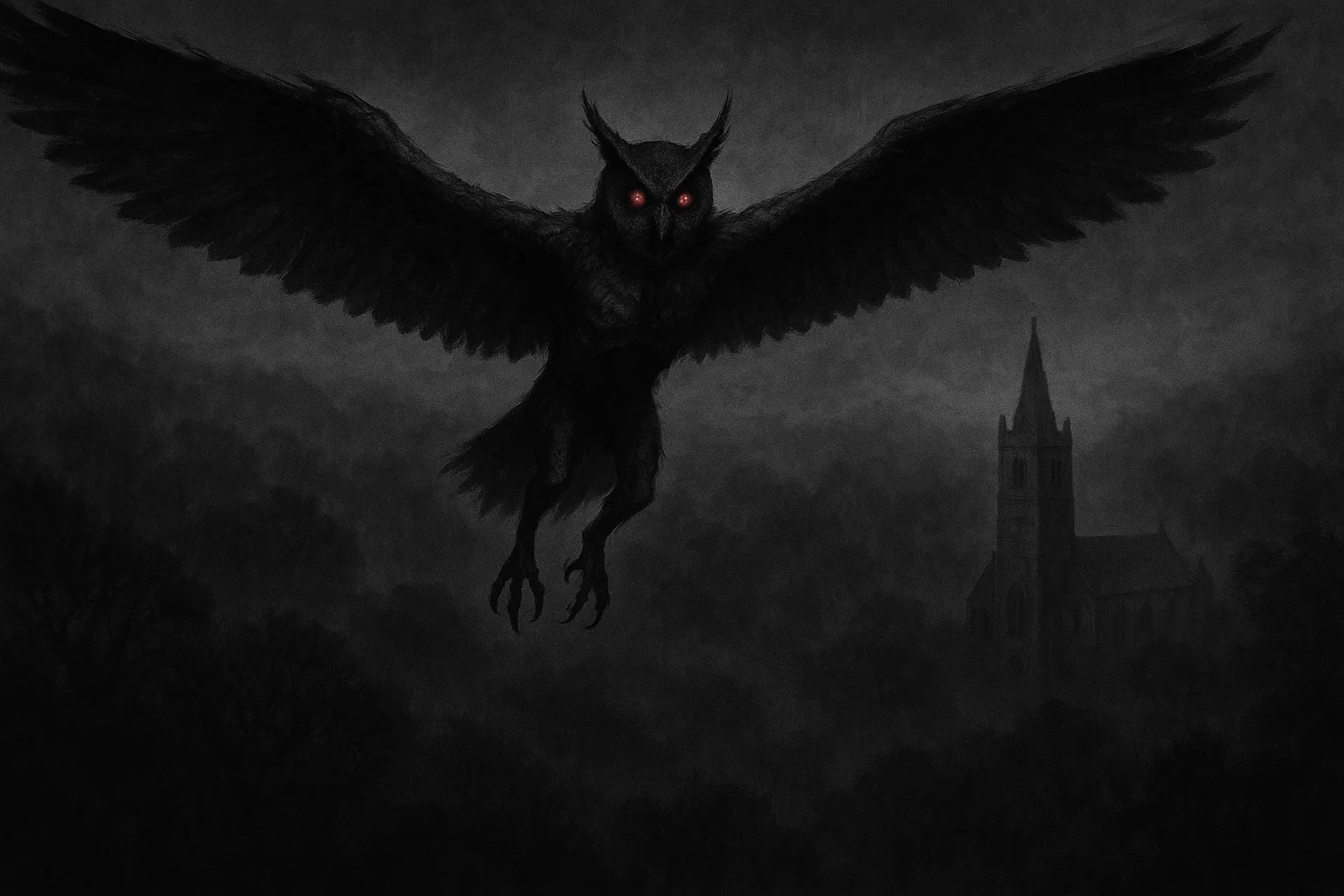 Owlman of Mawnan Church