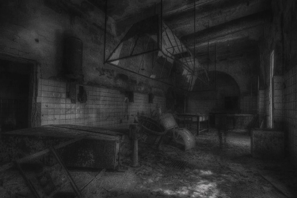 Poveglia Island - inside view from an abandoned building