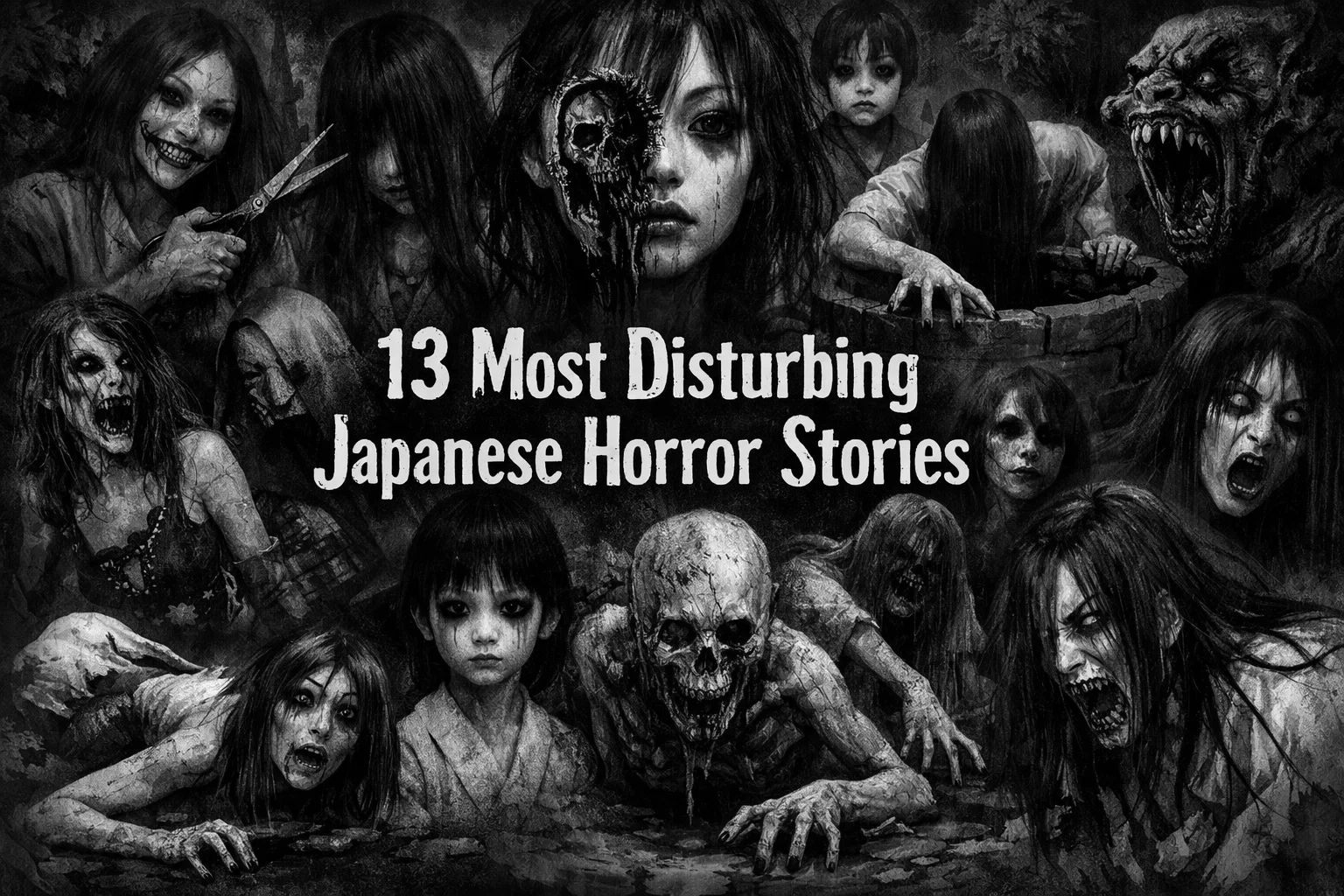 13 Most Disturbing Japanese Horror Stories