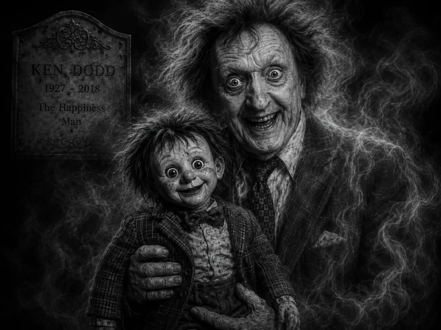 the ghost of Ken Dodd