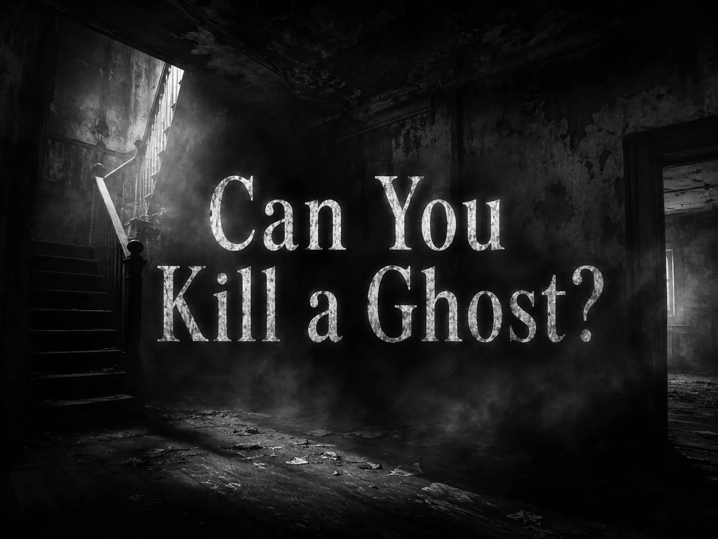 Can you kill a ghost