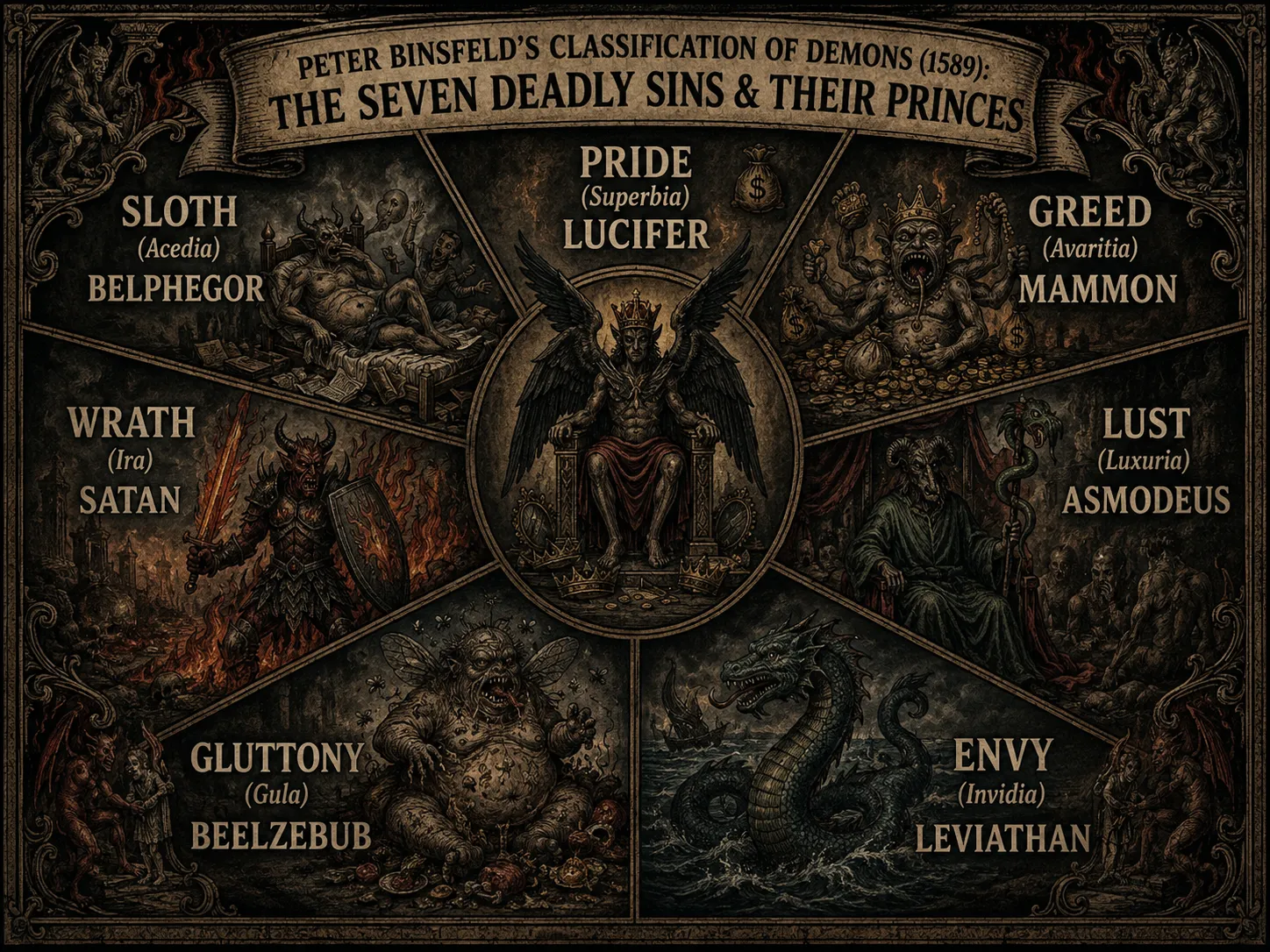Peter Binsfeld's Classification of Demons