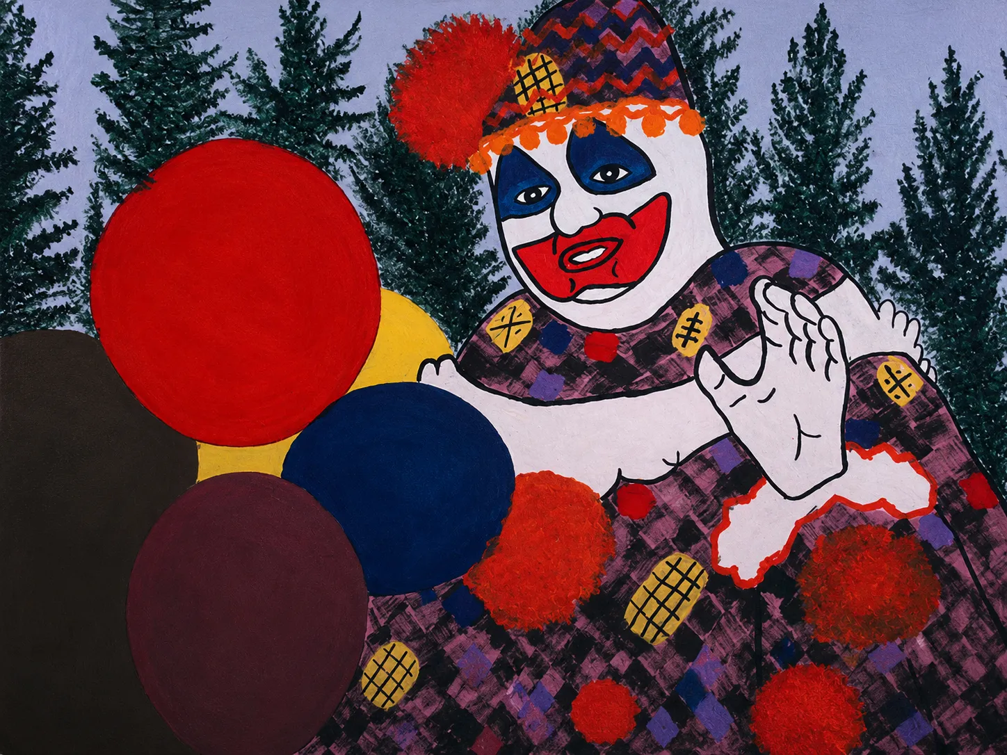 Pogo the Clown cursed painting