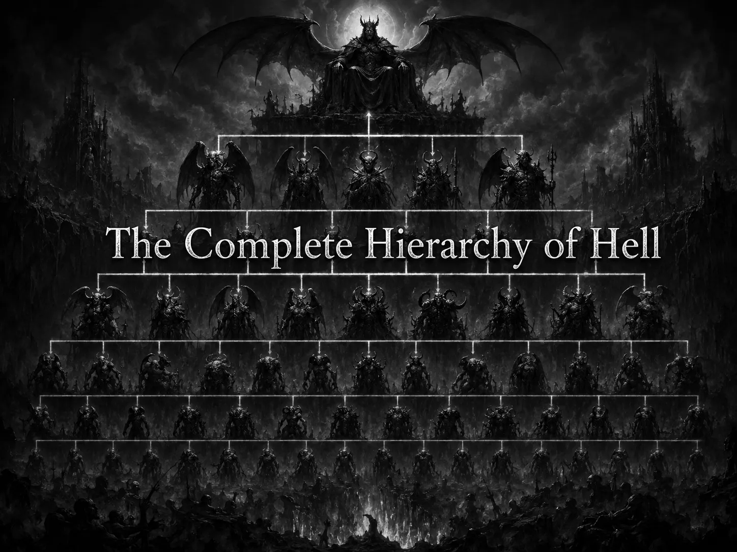 The complete hierarchy of hell