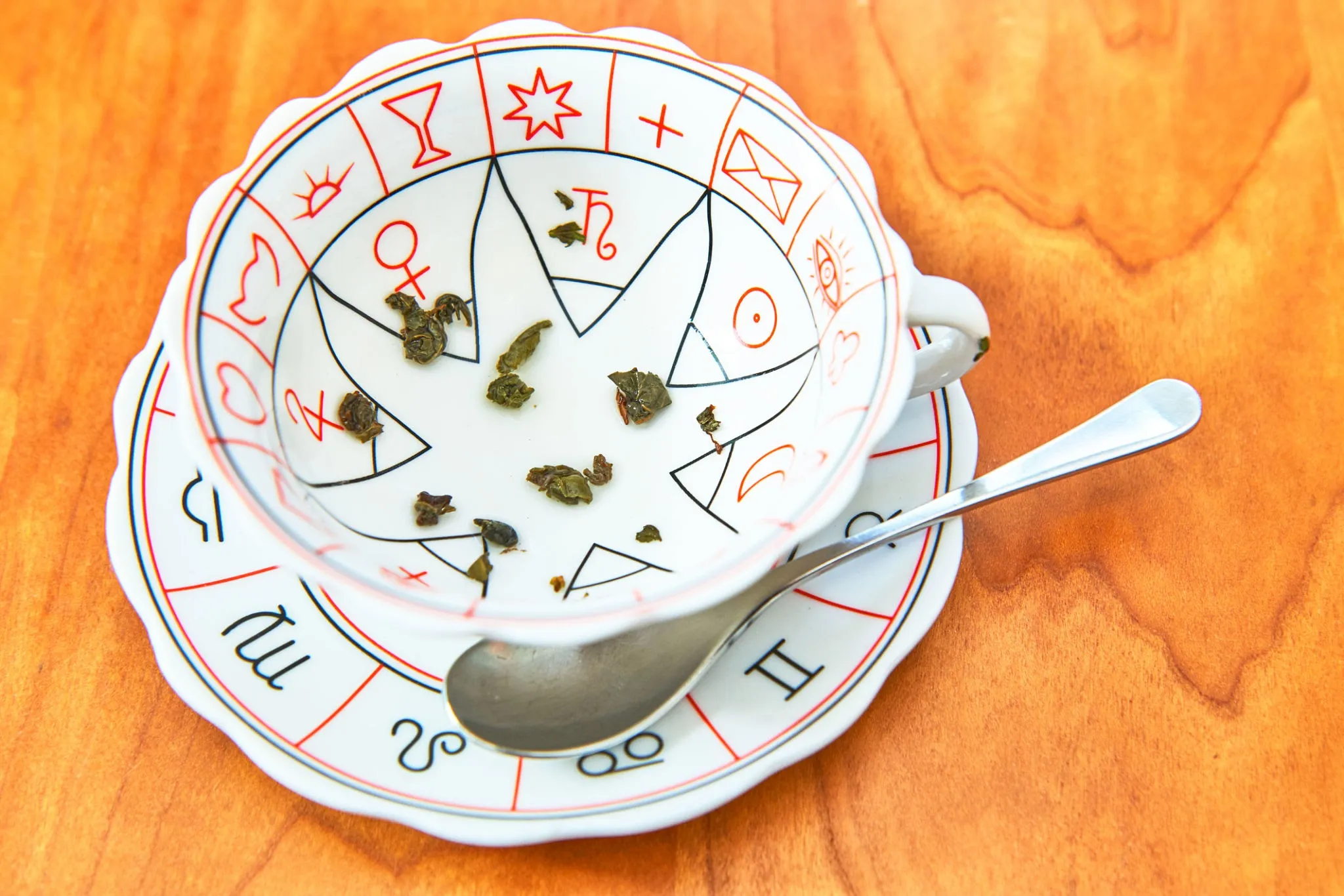 tea-cup-mapped-out-with-specific-symbolic-and-astrological-sectors An interpretive tea cup mapped out with specific symbolic and astrological sectors.