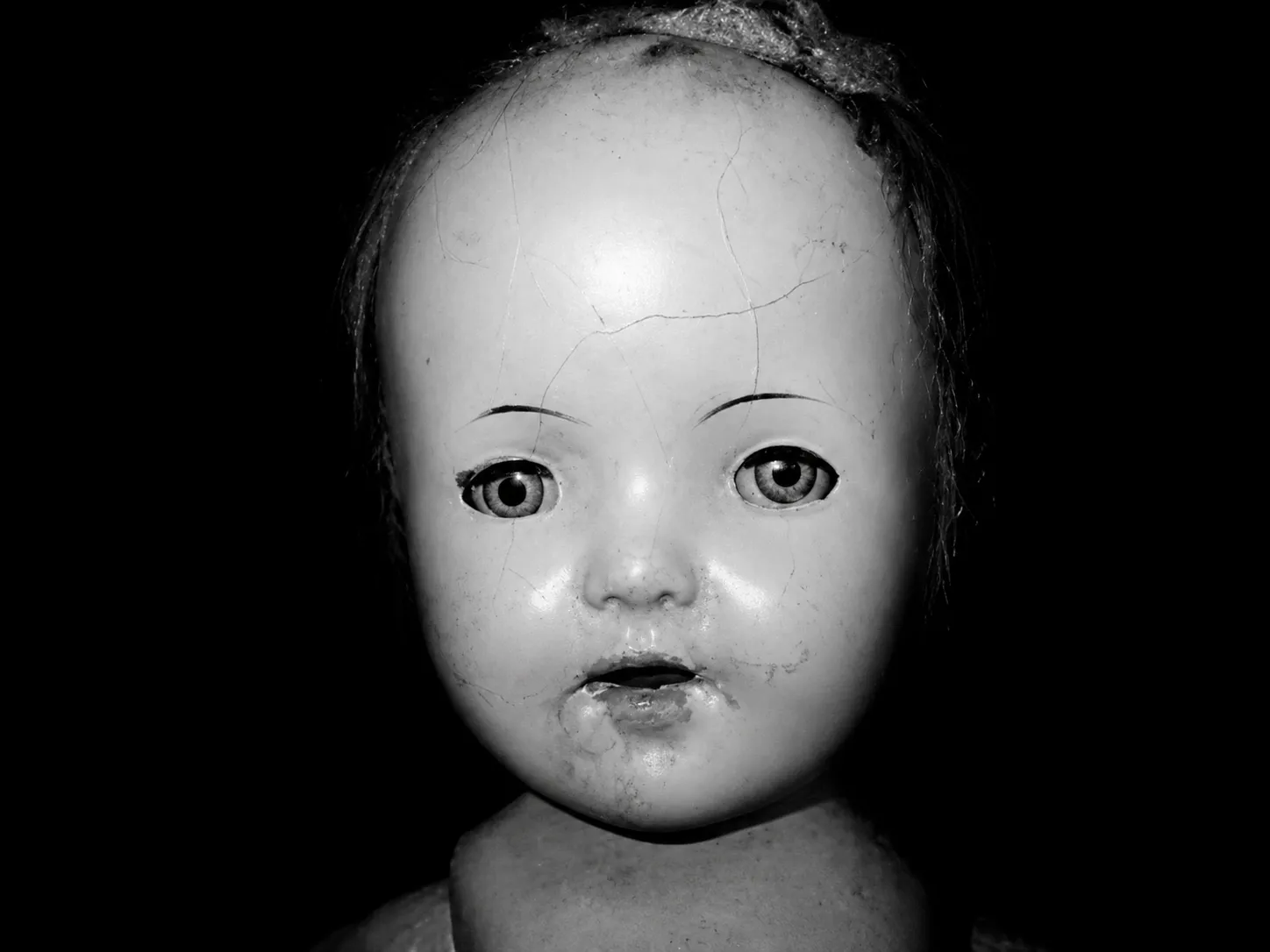 Joliet-the-Doll2 Joliet the Doll black and white image