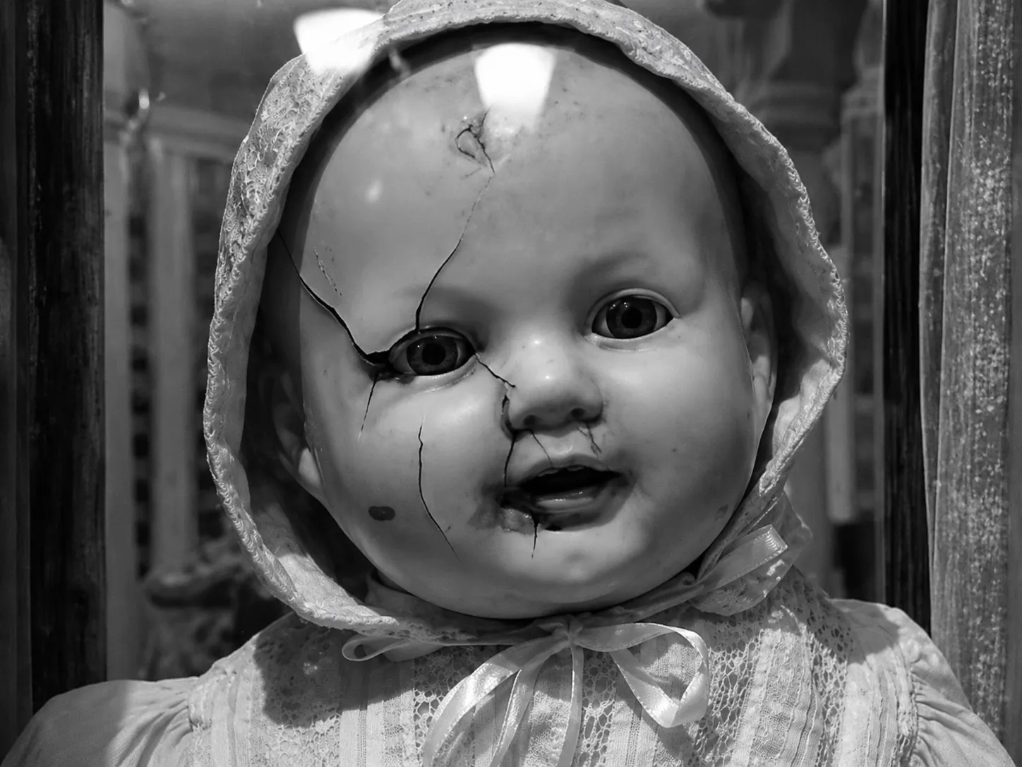 Mandy-the-Doll2 Mandy the Doll black and white image