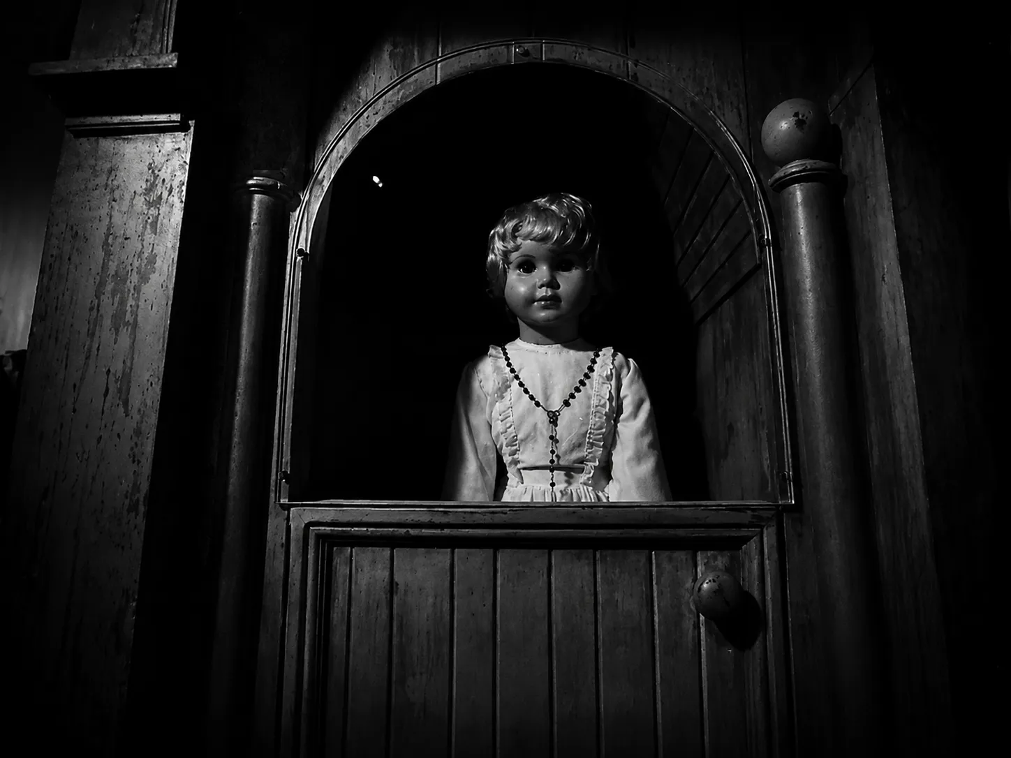 Peggy-the-Doll Peggy the Doll black and white image
