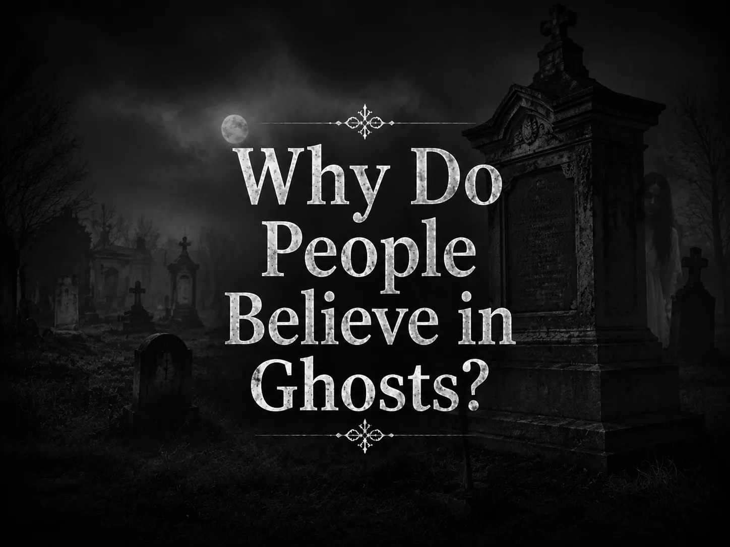 why do people believe in ghosts